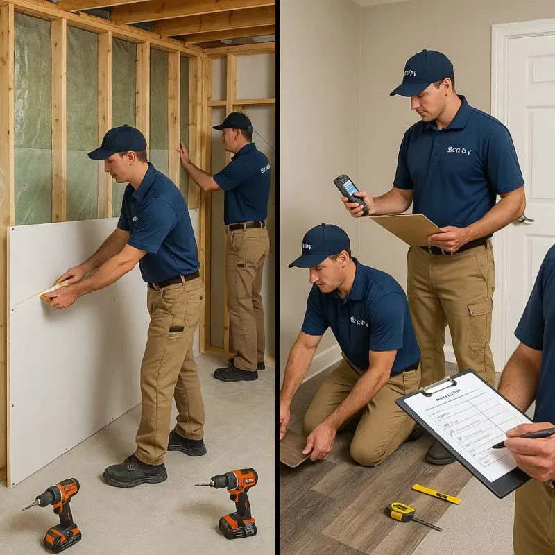 Repairs and Reconstruction process in Wheeler County, OR